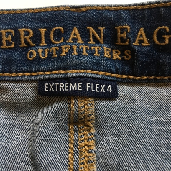 Jeans American Eagle Distressed Extreme Stretch Denim - Picture 4 of 9